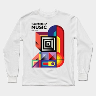 Summer Music Festival Long Sleeve T-Shirt